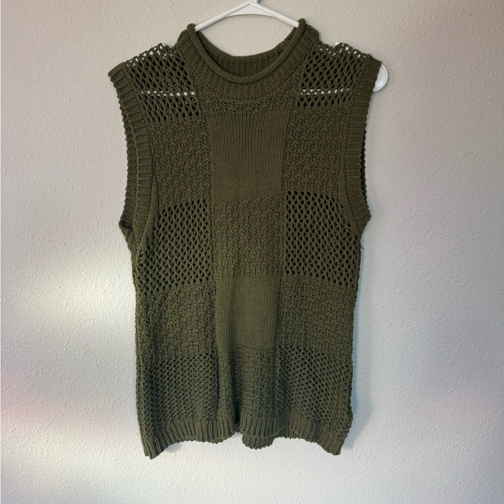 Belldini Olive Knit Top